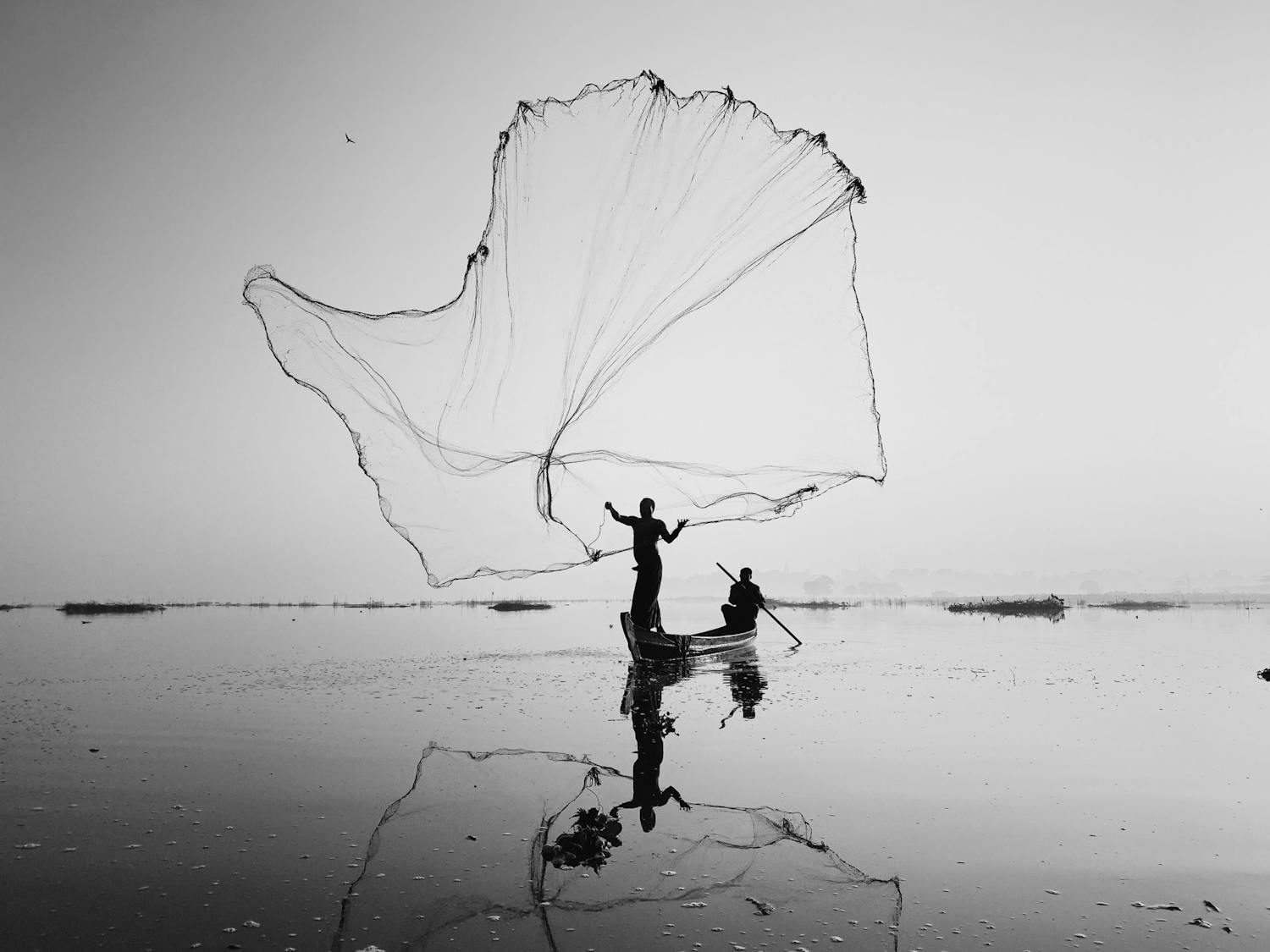 dan liu on inle lake silhouettes iphone11promax china kalastajat Inle Lake